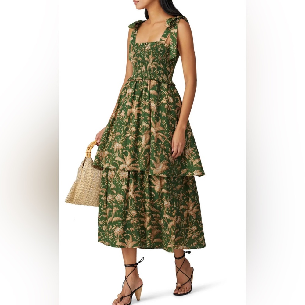 La Vie Rebecca Taylor Women's Sleeveless Talita Smock Dress